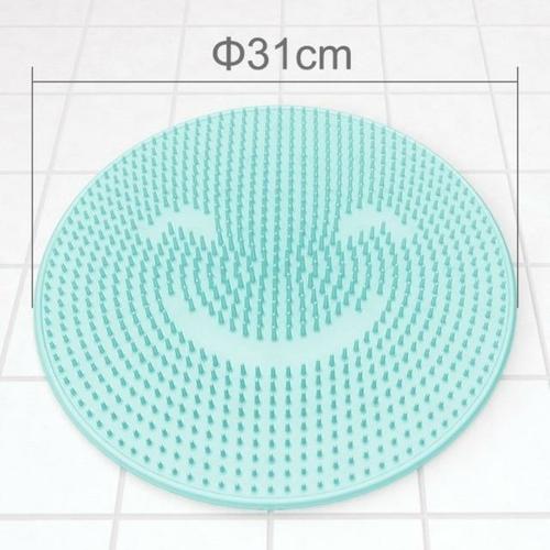 Silicone Bath Back Brush Massager Bath Foot Brush Anti Skid Pad