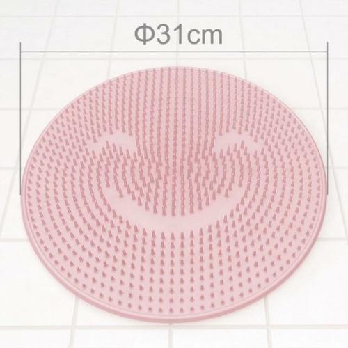 Silicone Bath Back Brush Massager Bath Foot Brush Anti Skid Pad