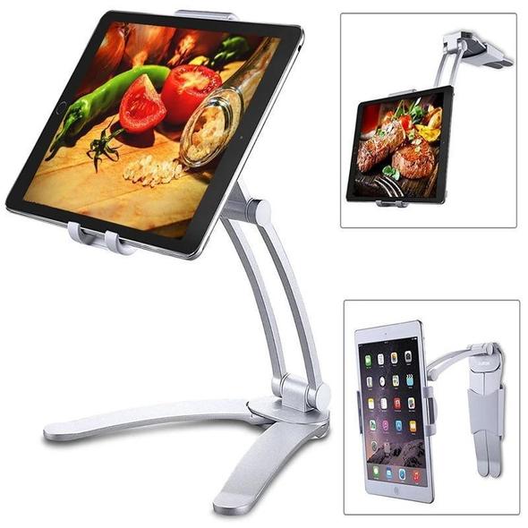 3-IN-1 WALL COUNTER TOP KITCHEN TABLET MOUNT STAND