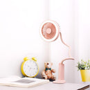 360 ROTATION FLEXIBLE PORTABLE STROLLER CLIP ON DESK FAN WITH LED LIGHT