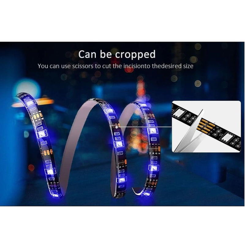 39” LED Strip Lights for TV or Monitor - RGB 8 Color Changing Backlight For 20 inch TV