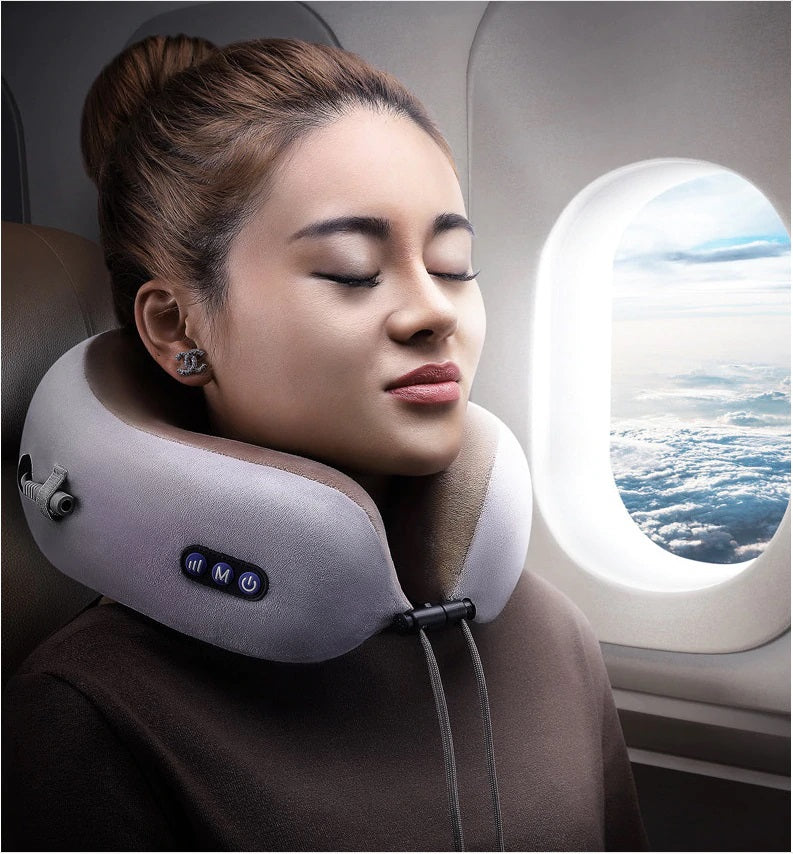 U-Shape Electric Neck Massage Pillow Multi-Function