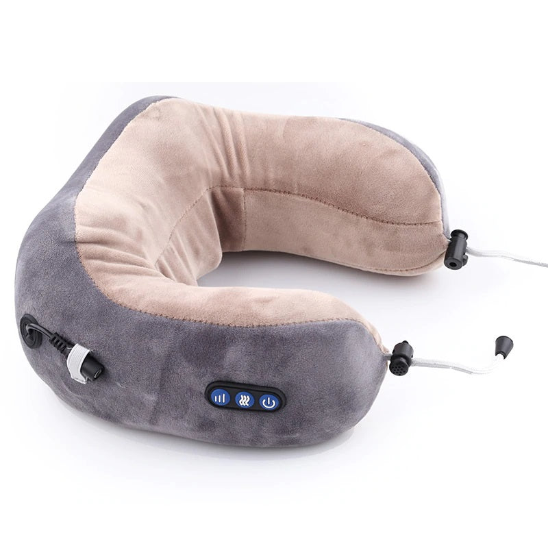 U-Shape Electric Neck Massage Pillow Multi-Function