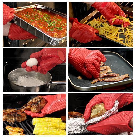 Heat-Resistant Gloves (1 Pair)