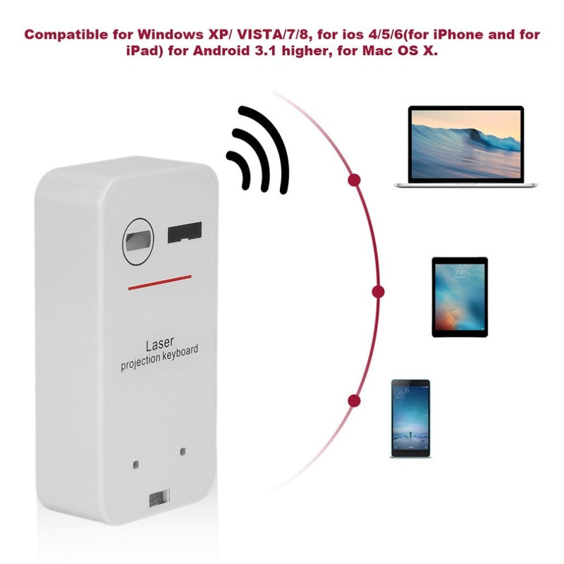Laser keyboard Bluetooth