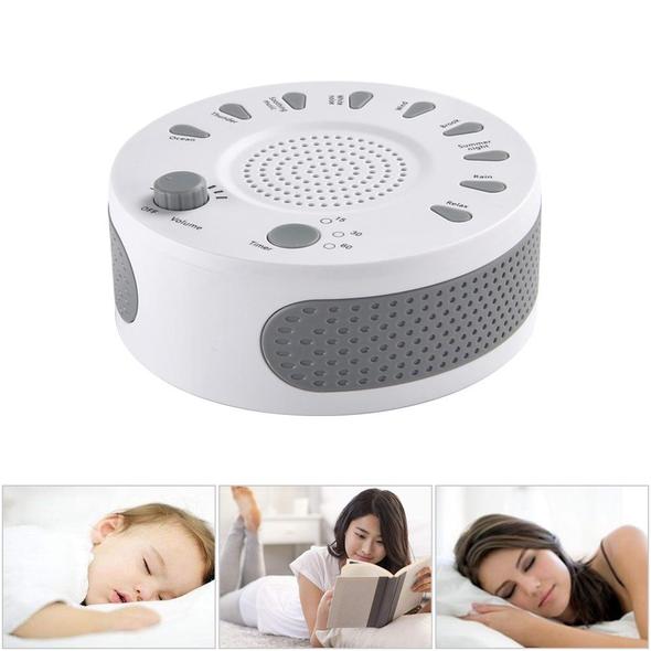 WHITE NOISE SLEEP IMPROVING DEVICE - SOUND THERAPY SLEEPING AID FOR BABY & ADULT