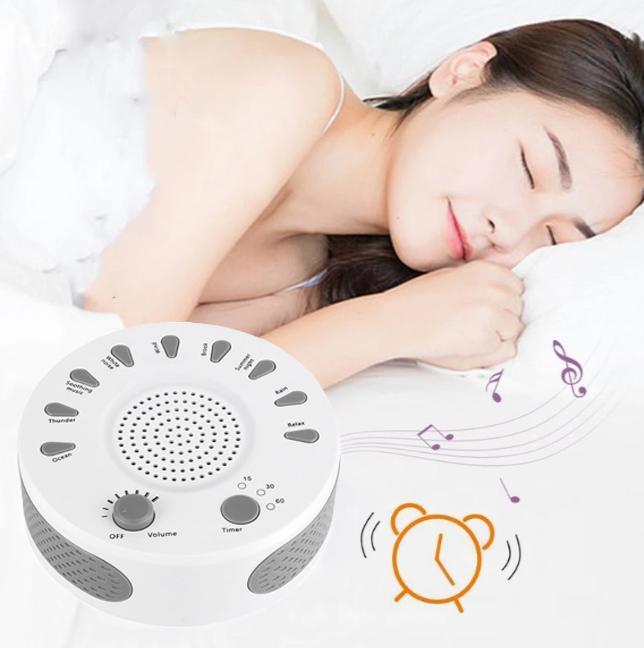 WHITE NOISE SLEEP IMPROVING DEVICE - SOUND THERAPY SLEEPING AID FOR BABY & ADULT