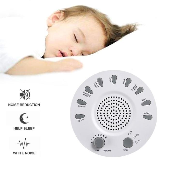 WHITE NOISE SLEEP IMPROVING DEVICE - SOUND THERAPY SLEEPING AID FOR BABY & ADULT